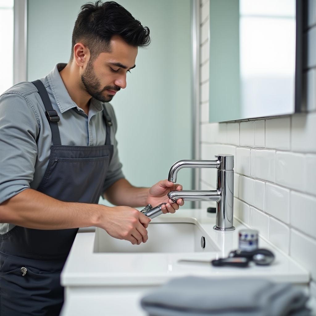 Сантехнические работы в ванной комнате